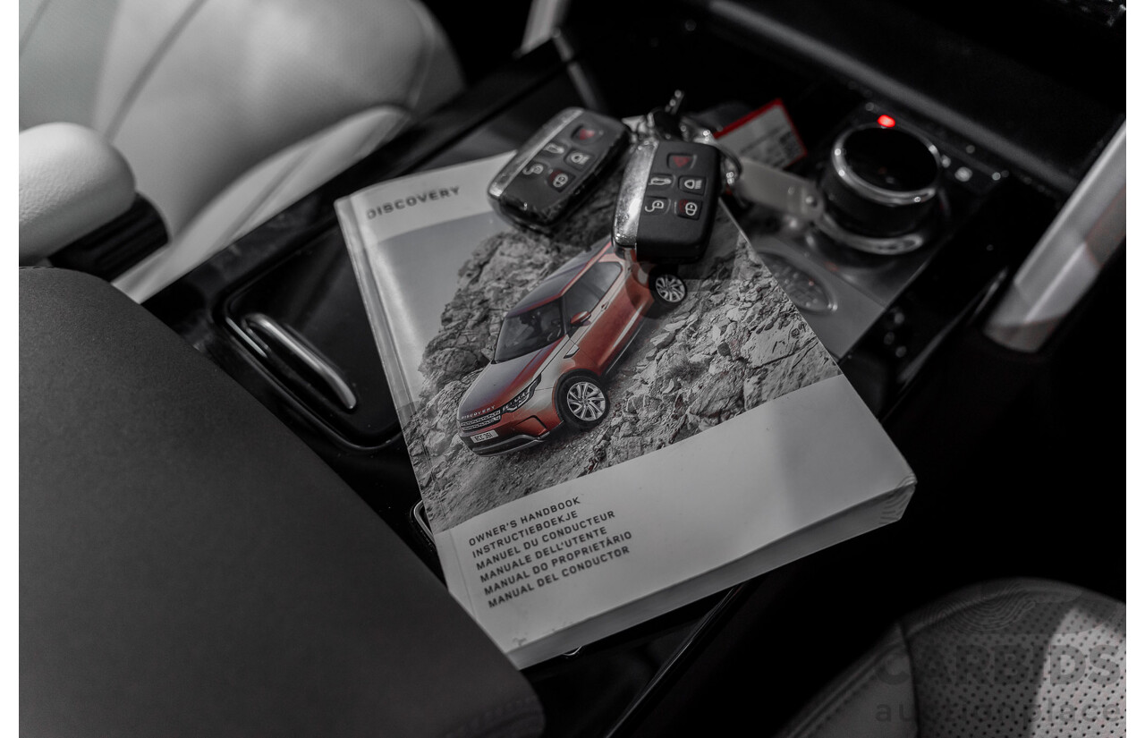 12/2017 Land Rover Discovery TD6 HSE (4WD) MY17 4d Wagon Firenze Red Metallic Turbo Diesel V6 3.0L