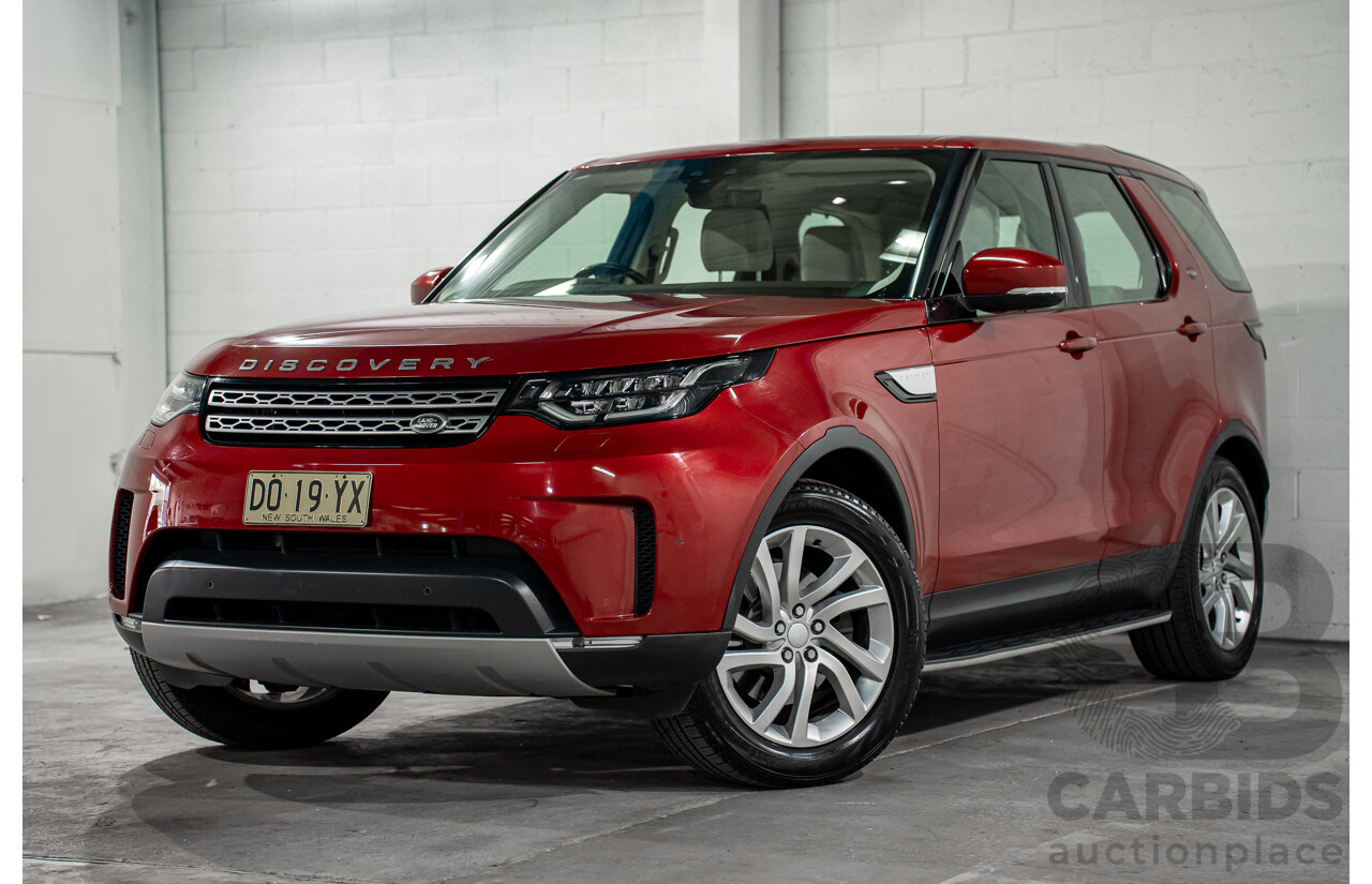 12/2017 Land Rover Discovery TD6 HSE (4WD) MY17 4d Wagon Firenze Red Metallic Turbo Diesel V6 3.0L