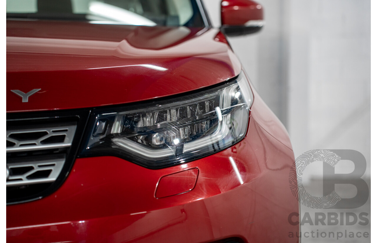 12/2017 Land Rover Discovery TD6 HSE (4WD) MY17 4d Wagon Firenze Red Metallic Turbo Diesel V6 3.0L