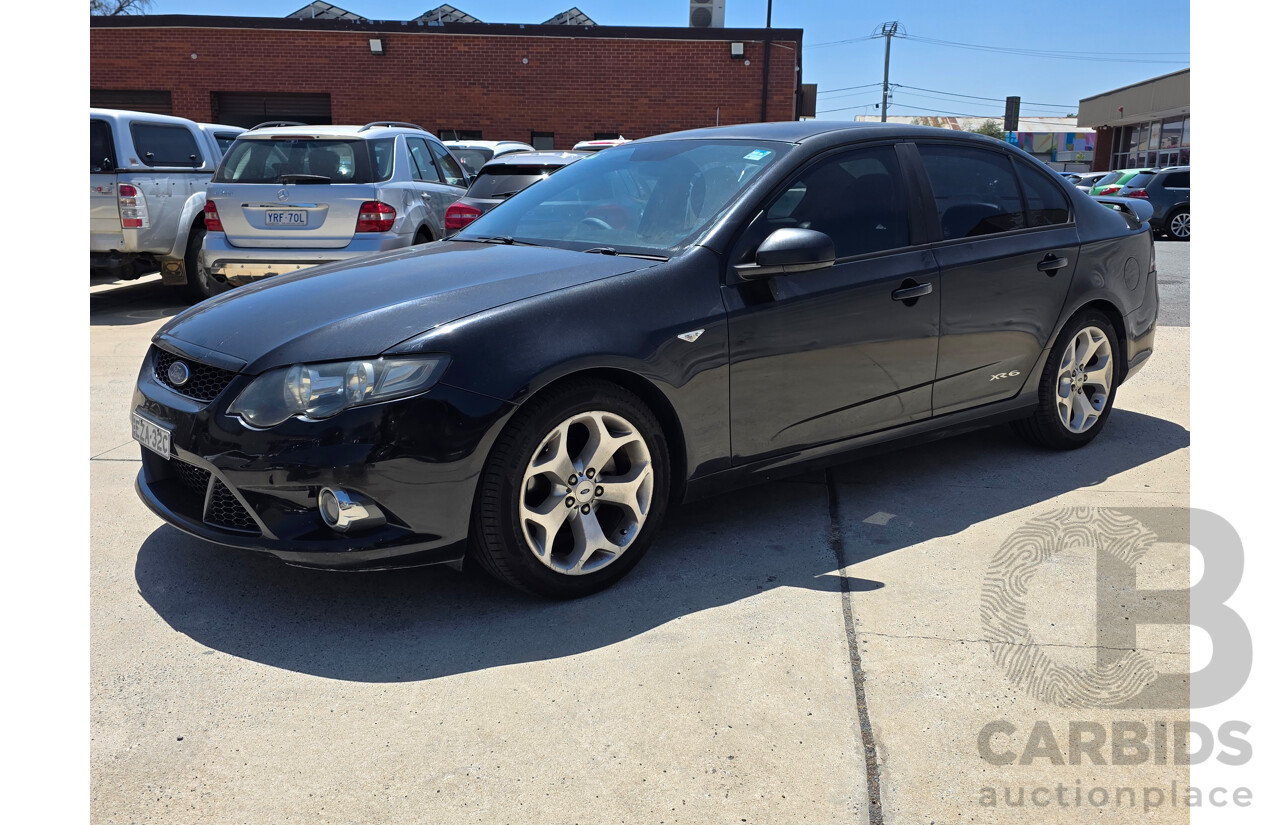9/2011 Ford Falcon XR6 Limited Edition FG UPGRADE 4d Sedan Black 4.0L