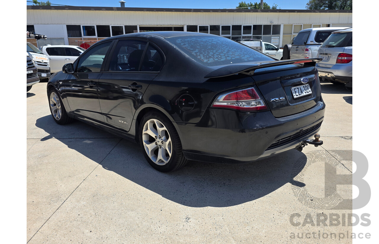 9/2011 Ford Falcon XR6 Limited Edition FG UPGRADE 4d Sedan Black 4.0L