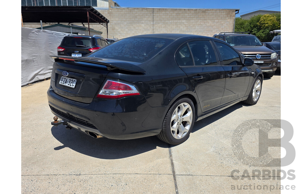 9/2011 Ford Falcon XR6 Limited Edition FG UPGRADE 4d Sedan Black 4.0L