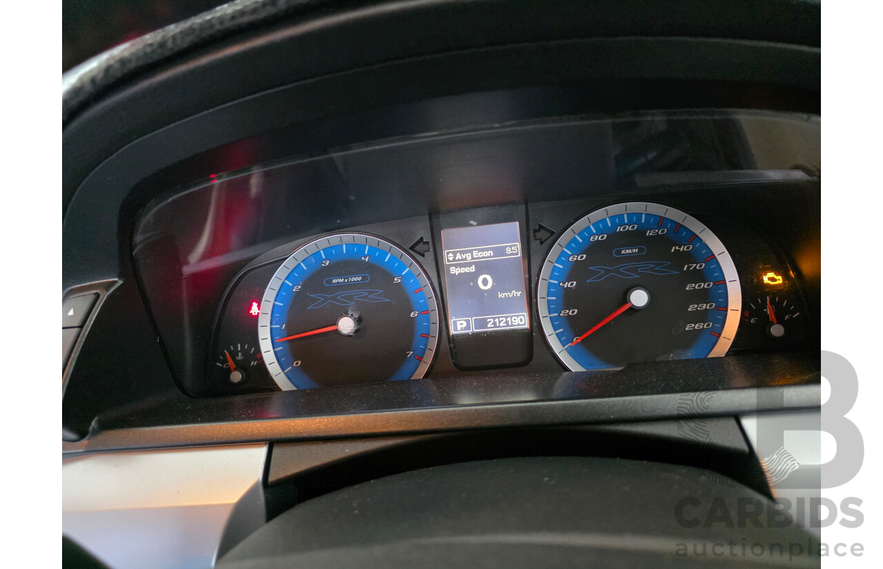 9/2011 Ford Falcon XR6 Limited Edition FG UPGRADE 4d Sedan Black 4.0L