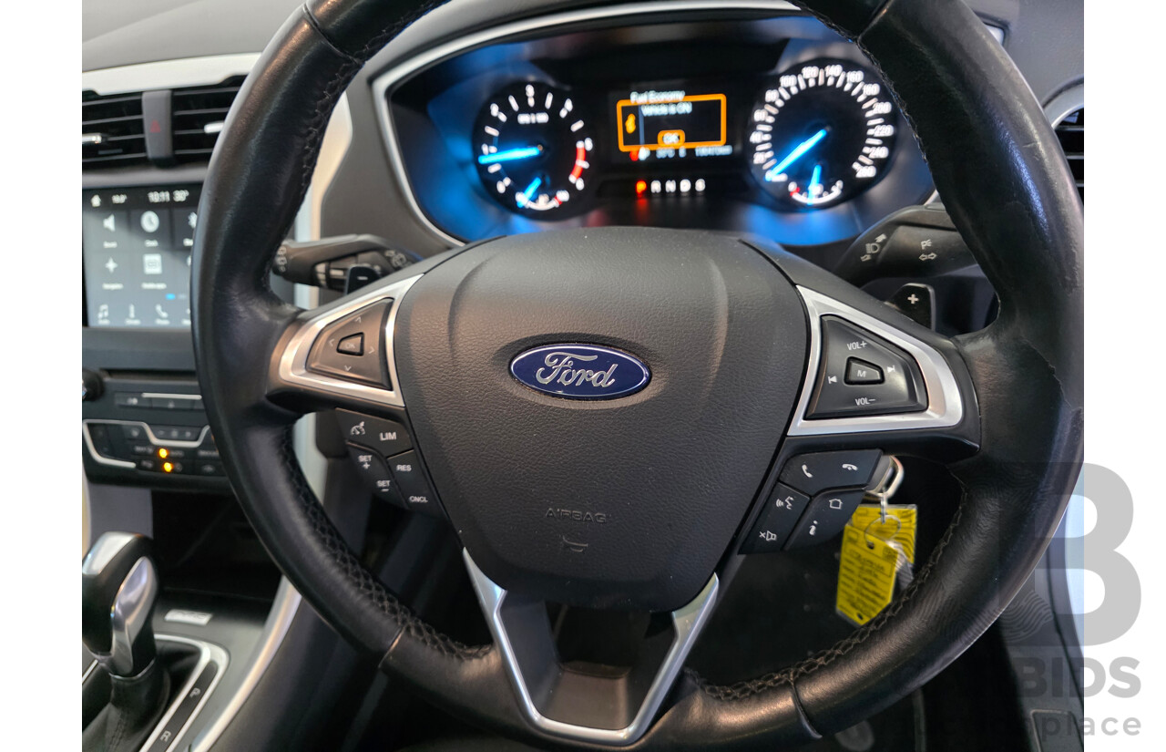 08/2016 Ford Mondeo Ambiente TDCi MD 4D Wagon Frozen White Turbo Diesel 2.0L