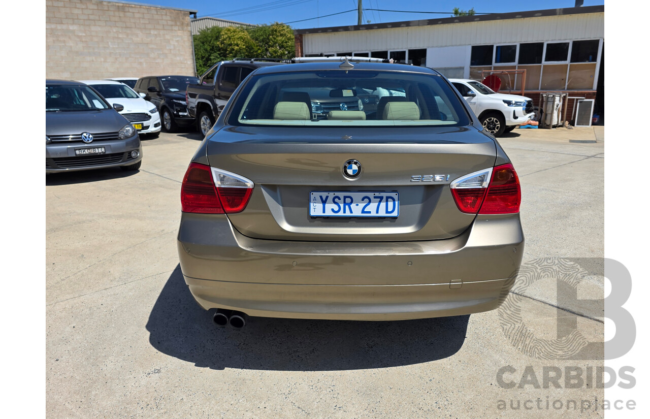 6/2006 BMW 325i E90 4d Sedan Gold 2.5L