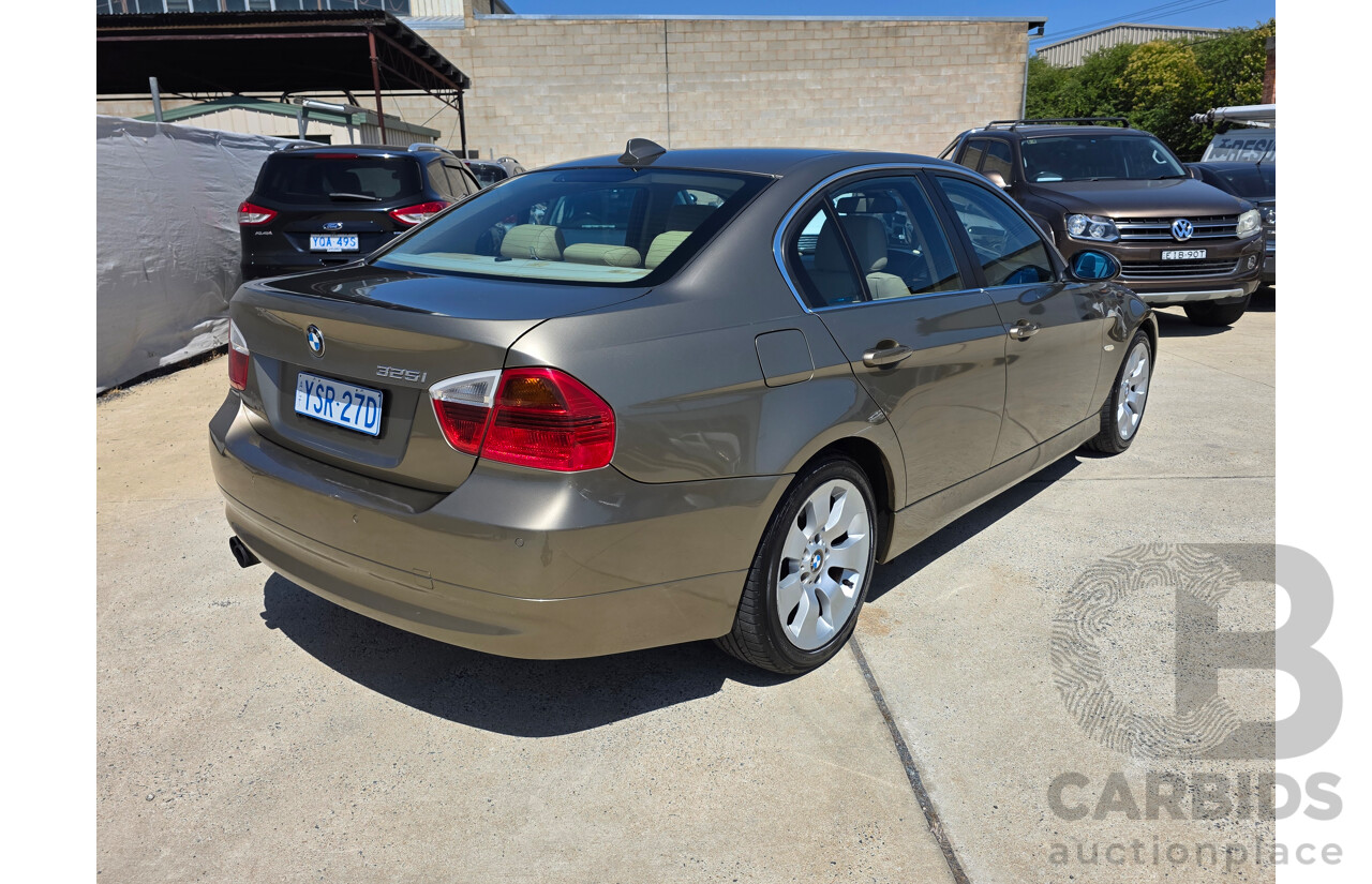 6/2006 BMW 325i E90 4d Sedan Gold 2.5L