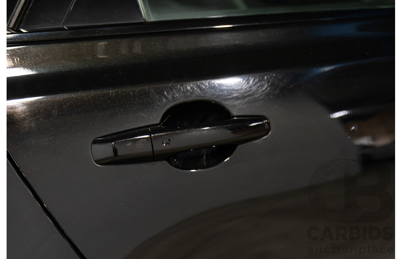 10/2018 Jaguar XF 25t R-Sport (184kW RWD) X260 MY19 4D Sedan Ultimate Black Metallic Turbo 2.0L