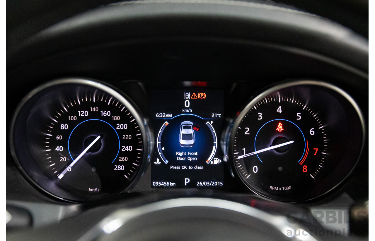 10/2018 Jaguar XF 25t R-Sport (184kW RWD) X260 MY19 4D Sedan Ultimate Black Metallic Turbo 2.0L