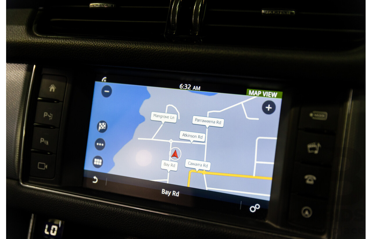 10/2018 Jaguar XF 25t R-Sport (184kW RWD) X260 MY19 4D Sedan Ultimate Black Metallic Turbo 2.0L