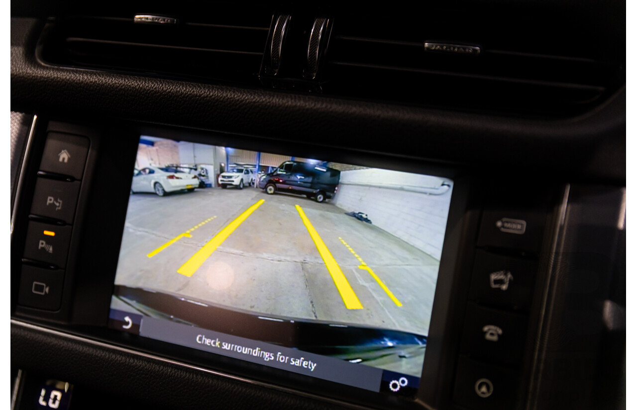 10/2018 Jaguar XF 25t R-Sport (184kW RWD) X260 MY19 4D Sedan Ultimate Black Metallic Turbo 2.0L