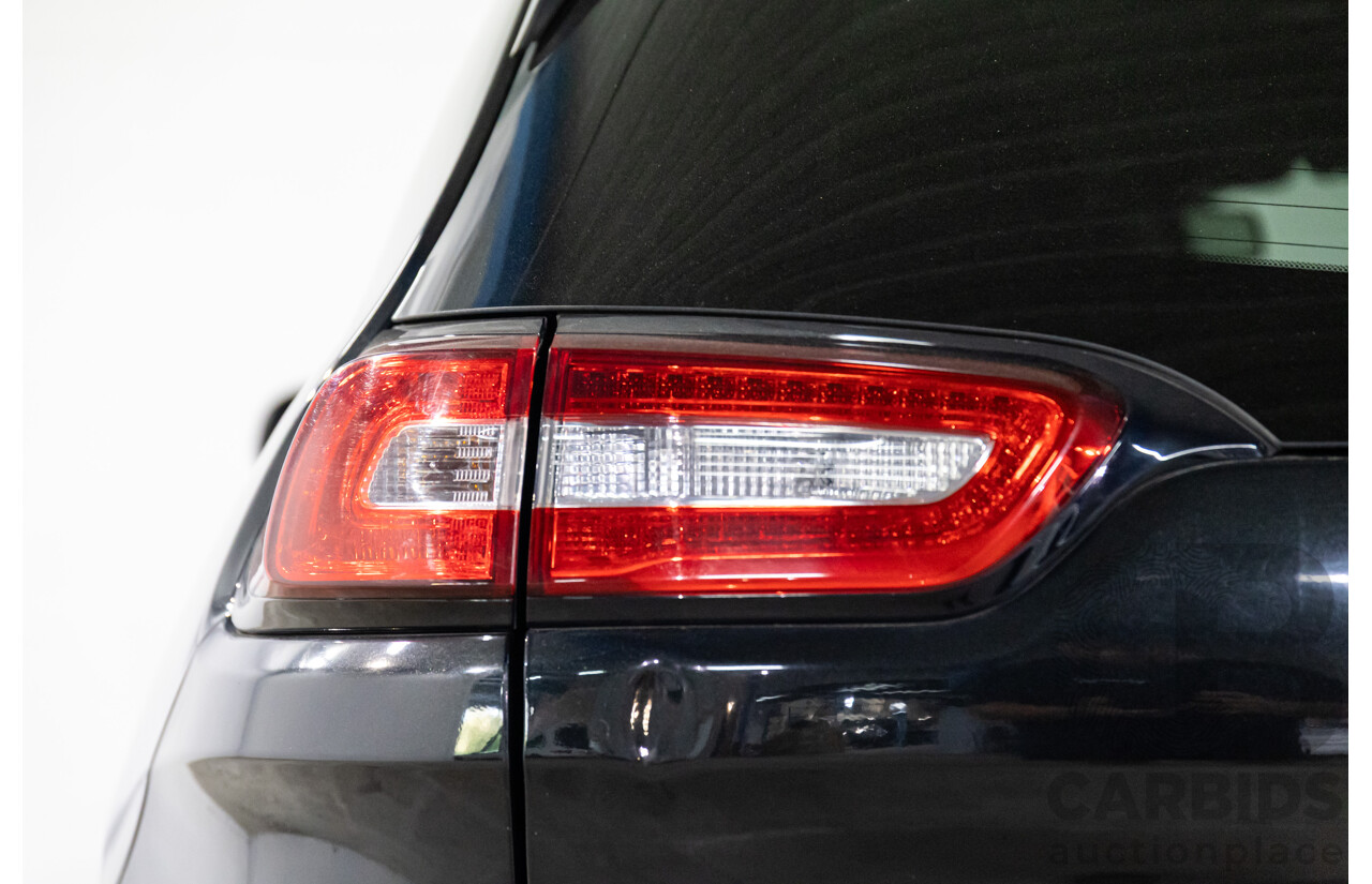 7/2014 Jeep Cherokee Longitude (4x4) KL MY15 4d Wagon Brilliant Black Pearl 3.2L