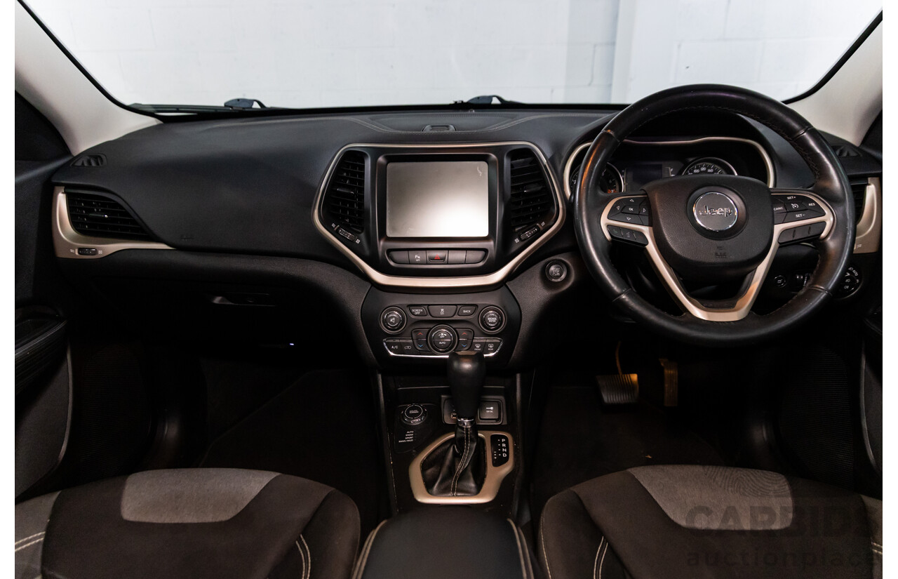 7/2014 Jeep Cherokee Longitude (4x4) KL MY15 4d Wagon Brilliant Black Pearl 3.2L