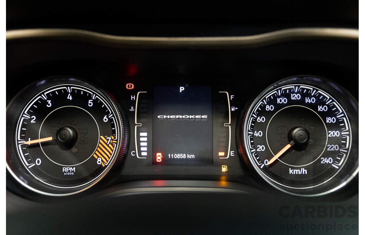 7/2014 Jeep Cherokee Longitude (4x4) KL MY15 4d Wagon Brilliant Black Pearl 3.2L