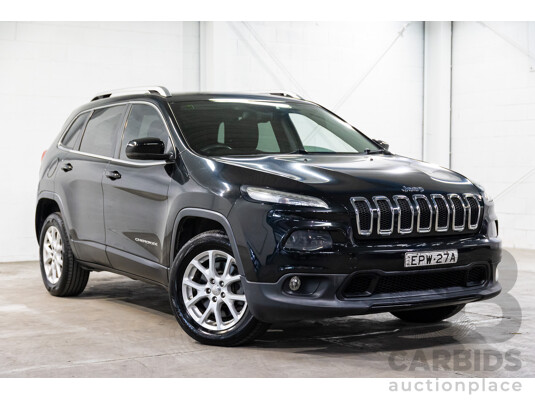 7/2014 Jeep Cherokee Longitude (4x4) KL MY15 4d Wagon Brilliant Black Pearl 3.2L