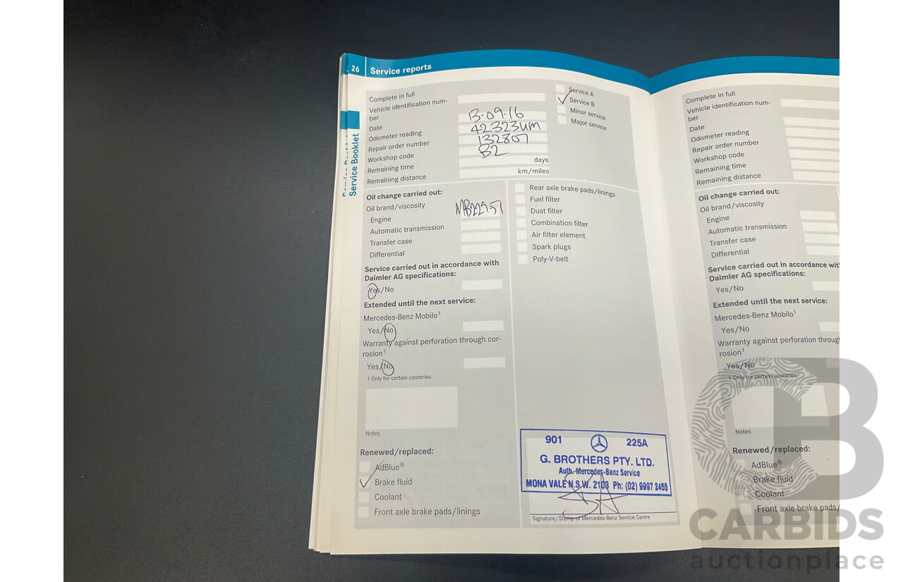 8/2012 Mercedes-Benz B200 CDI BE 246 MY13 5d Hatchback Polar Silver Metallic Turbo Diesel 1.8L