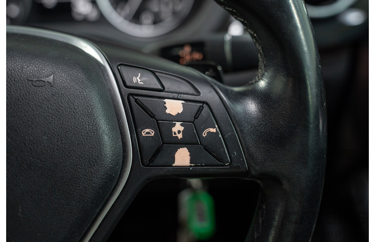 8/2012 Mercedes-Benz B200 CDI BE 246 MY13 5d Hatchback Polar Silver Metallic Turbo Diesel 1.8L