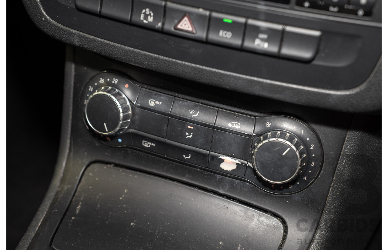 8/2012 Mercedes-Benz B200 CDI BE 246 MY13 5d Hatchback Polar Silver Metallic Turbo Diesel 1.8L