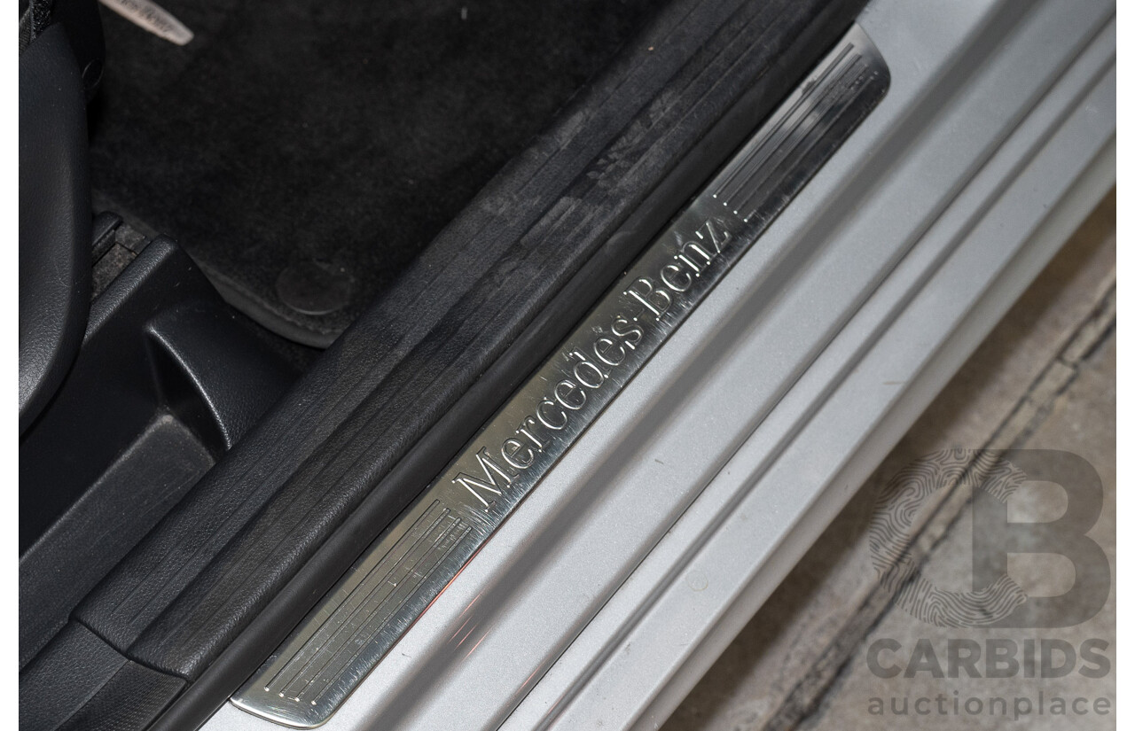 8/2012 Mercedes-Benz B200 CDI BE 246 MY13 5d Hatchback Polar Silver Metallic Turbo Diesel 1.8L