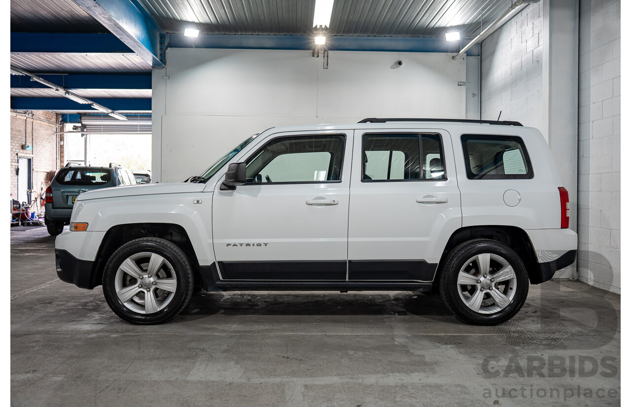 03/2016 Jeep Patriot SPORT (RWD) MK MY16 4D Wagon Bright White 2.0L