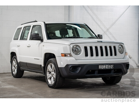 03/2016 Jeep Patriot SPORT (RWD) MK MY16 4D Wagon Bright White 2.0L