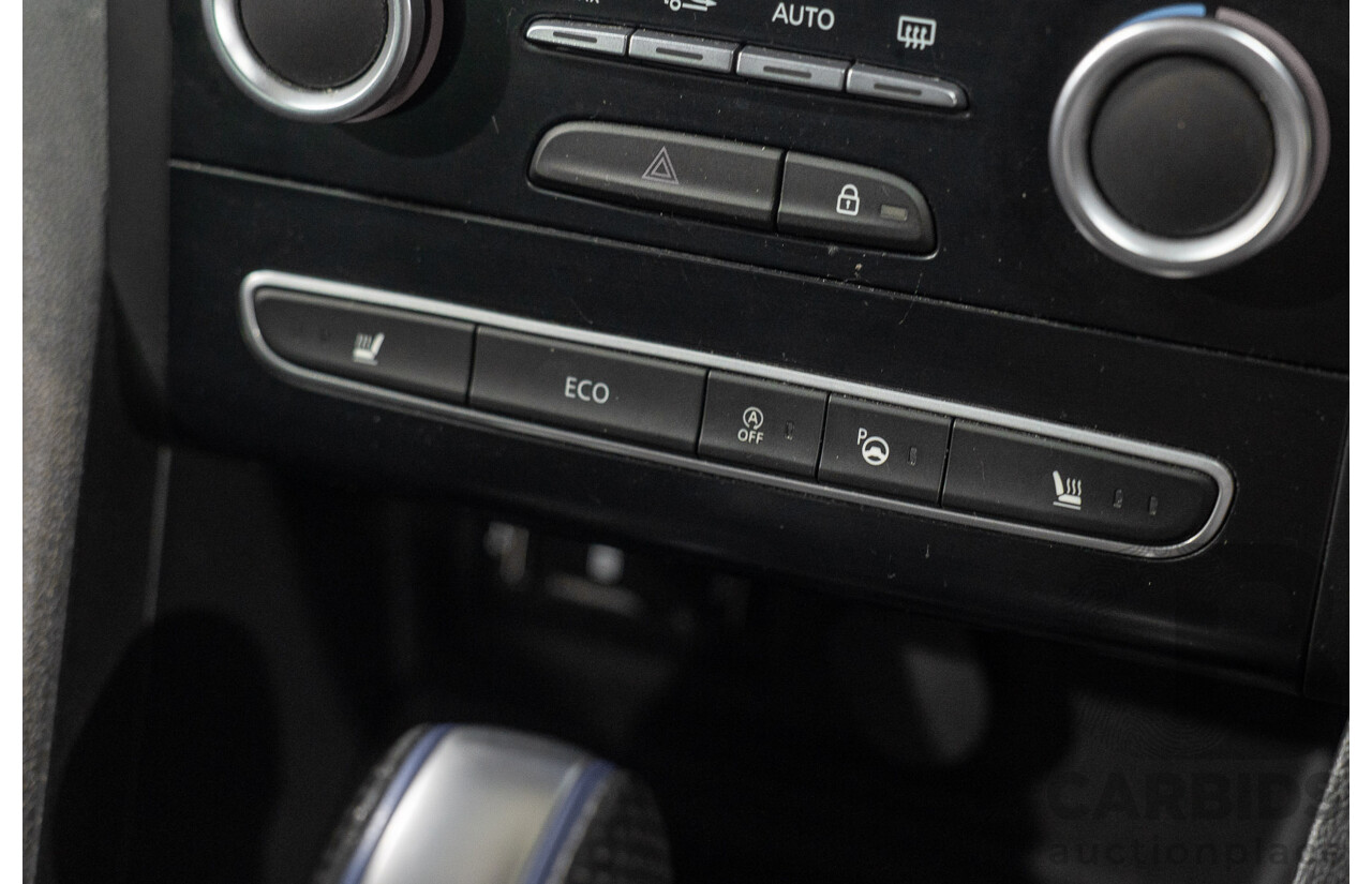 08/2018 Renault Megane GT-Line (FWD) XFB-BFB 5d Hatchback Blue Berlin Metallic Turbo 1.2L