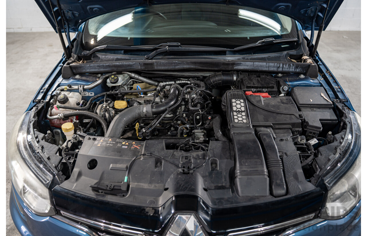 08/2018 Renault Megane GT-Line (FWD) XFB-BFB 5d Hatchback Blue Berlin Metallic Turbo 1.2L