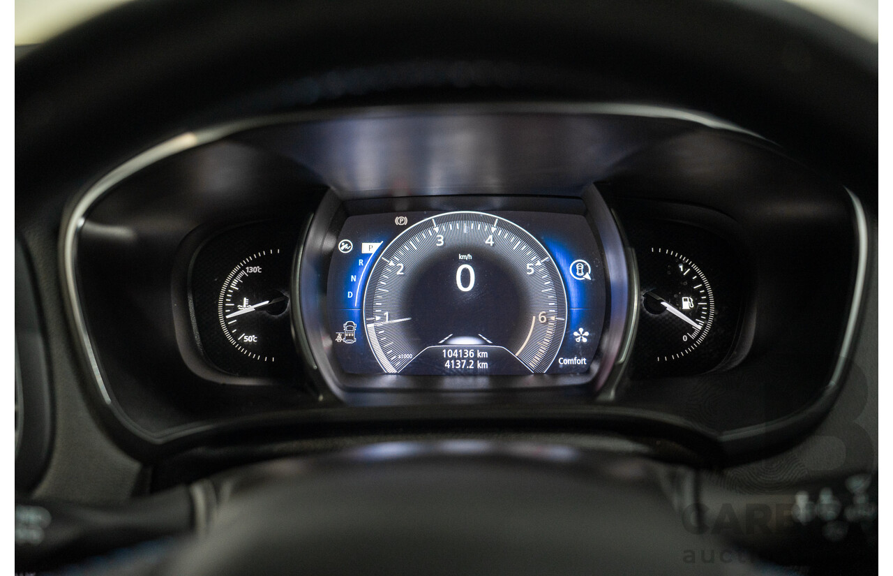 08/2018 Renault Megane GT-Line (FWD) XFB-BFB 5d Hatchback Blue Berlin Metallic Turbo 1.2L