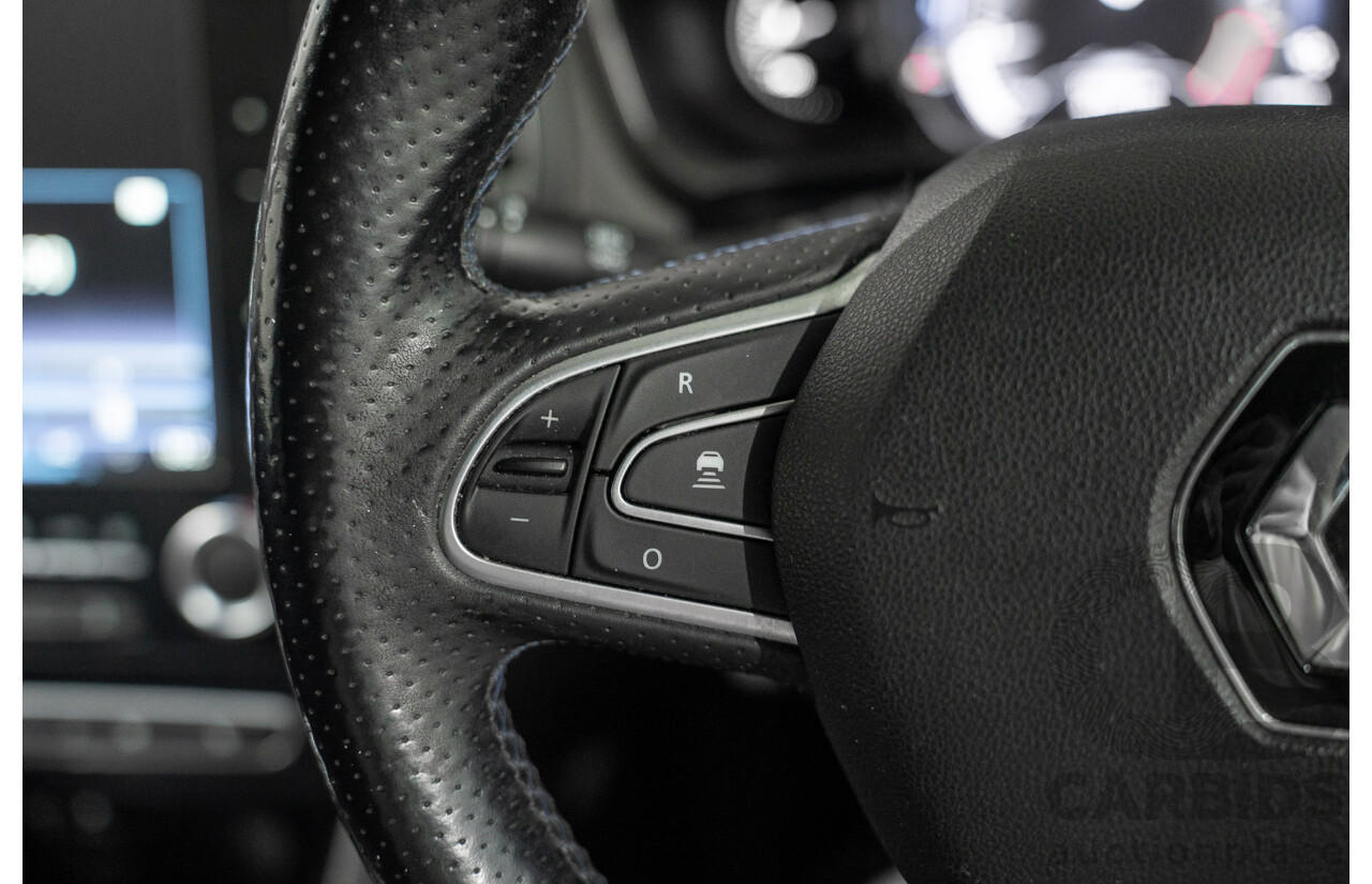 08/2018 Renault Megane GT-Line (FWD) XFB-BFB 5d Hatchback Blue Berlin Metallic Turbo 1.2L