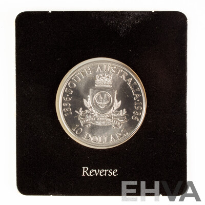 Australian RAM 1986 RAM Silver Ten Dollar Coin, State Series, South Australia 