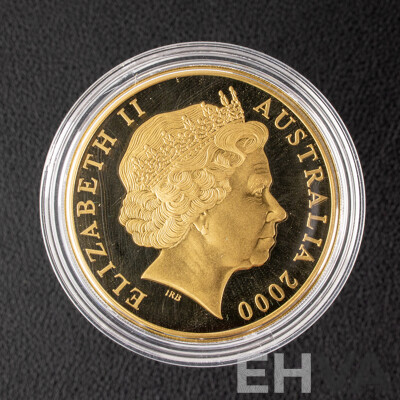 Australian 2000 Proof Five Dollar Coin, Phar Lap