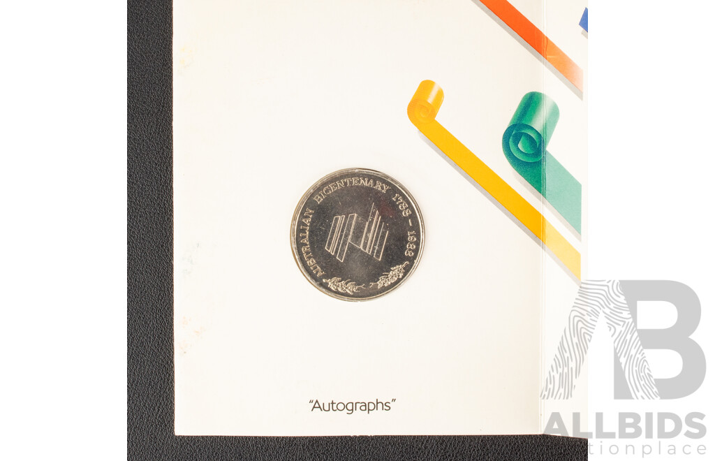 Australian 1988 and 2001 Commemorative Medallions