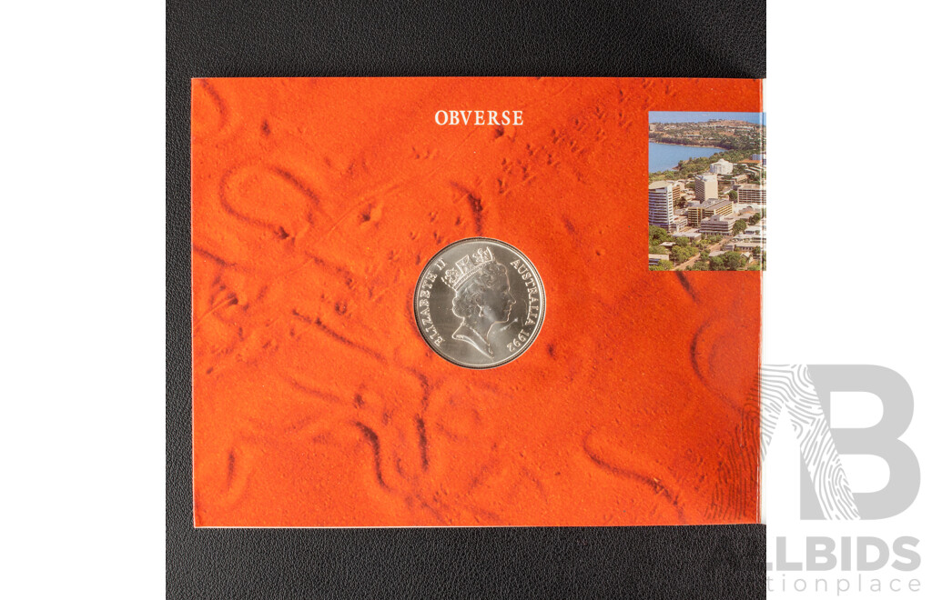 Australian RAM 1992 Silver Ten Dollar Coin, Northern Territory