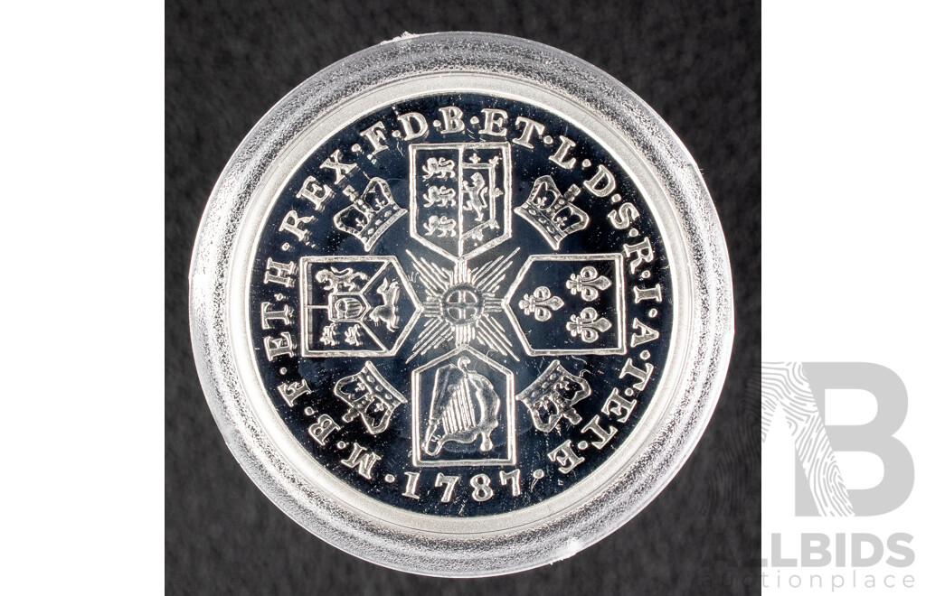 Australian Perth Mint 2008 Silver Proof 1787 Proclamation Shilling Tribute