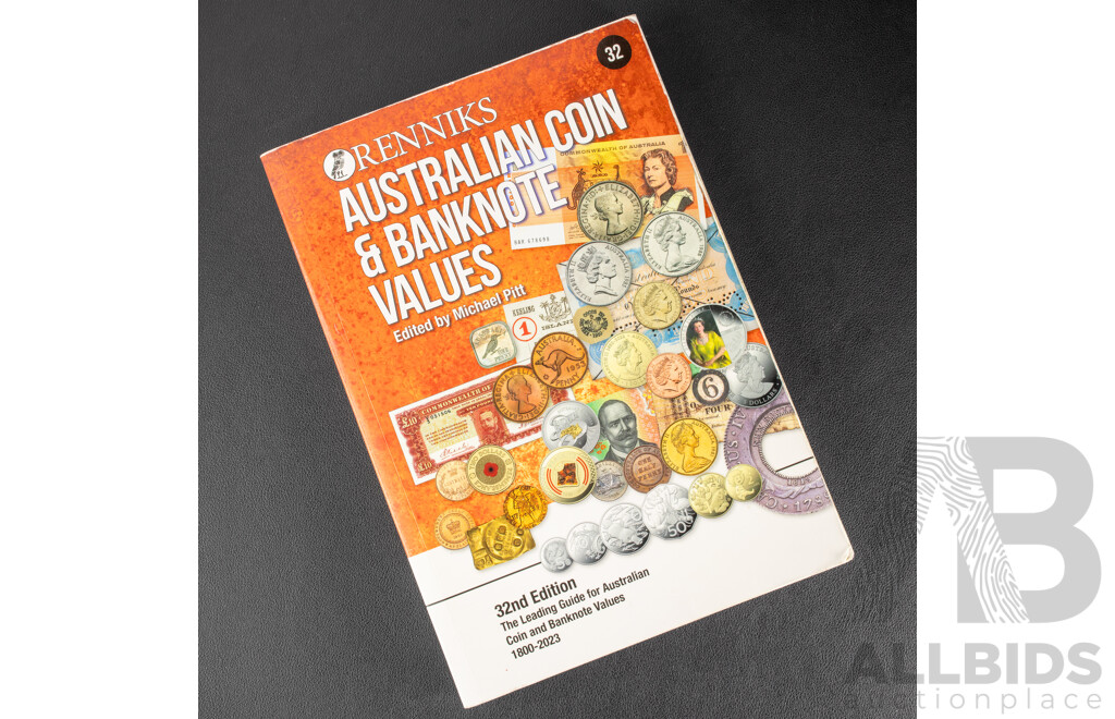 Australian 2023 Renniks Coins and Banknotes 32nd Edition Guide