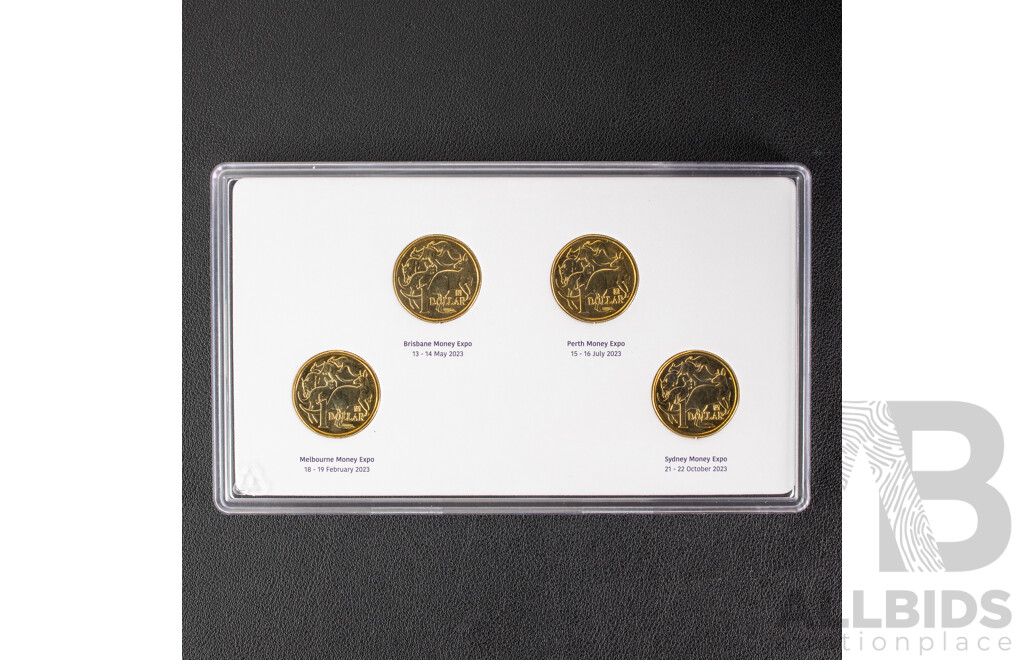 United Kingdom 1981 UK Charles and Diana Crown and Four RAM 2023 RAM One Dollar Mint Mark Coins