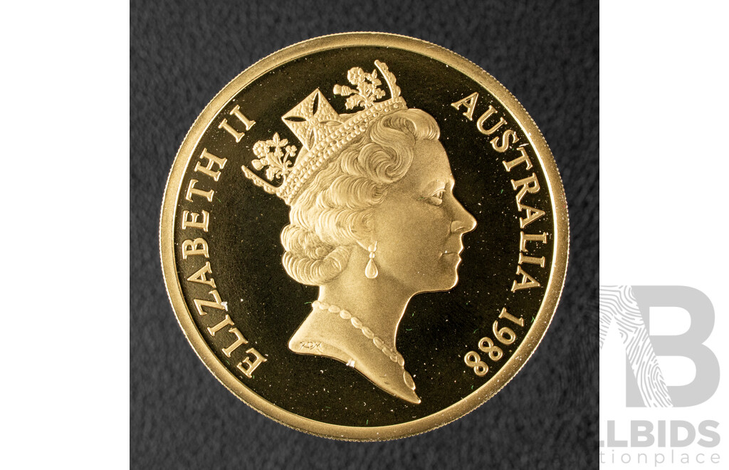 Australian 1988 Silver Proof Five Dollar Coin, New Parlament House