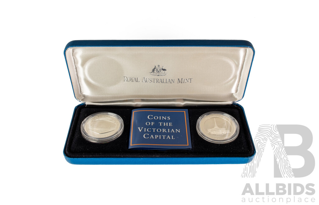 Australian RAM 1998 Silver Proof Ten Dollar Coin Set, Coins of the Victorian Capital