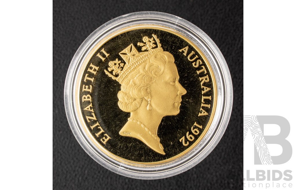 Australian 1992 Five Dollar Proof Coin, Year of Space