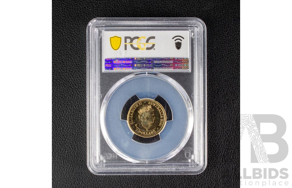 Australian RAM 2021 RAM Two Dollar Coin, Ambulance Service. PCGS MS66 a/GEM.