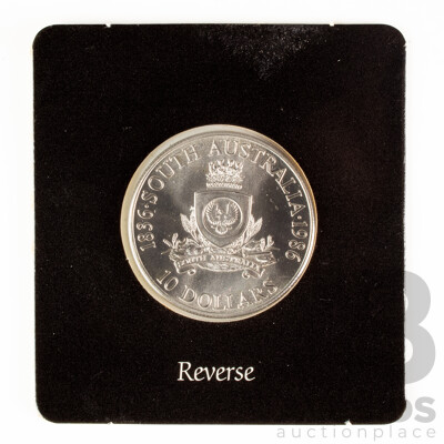 Australian RAM 1986 RAM Silver Ten Dollar Coin, State Series, South Australia 