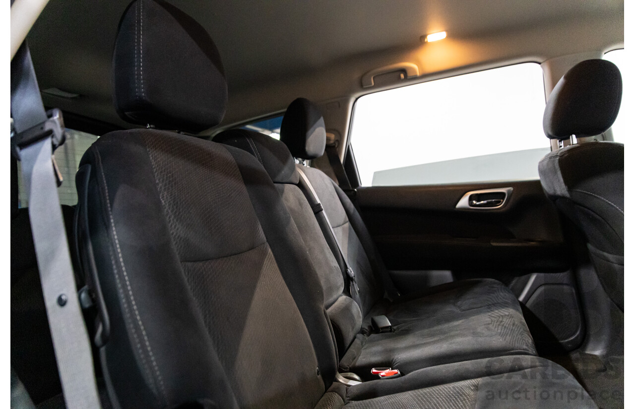 10/2015 Nissan Pathfinder ST (4x2) R52 4d Wagon Ivory White Pearl V6 3.5L - 7 Seater