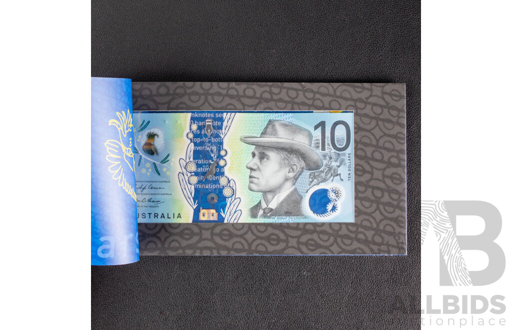 Three Australian 2017 Ten Dollar Next Generation Bank Notes, Lowe/Fraser, Consecutive BB10629755 - BB10629757
