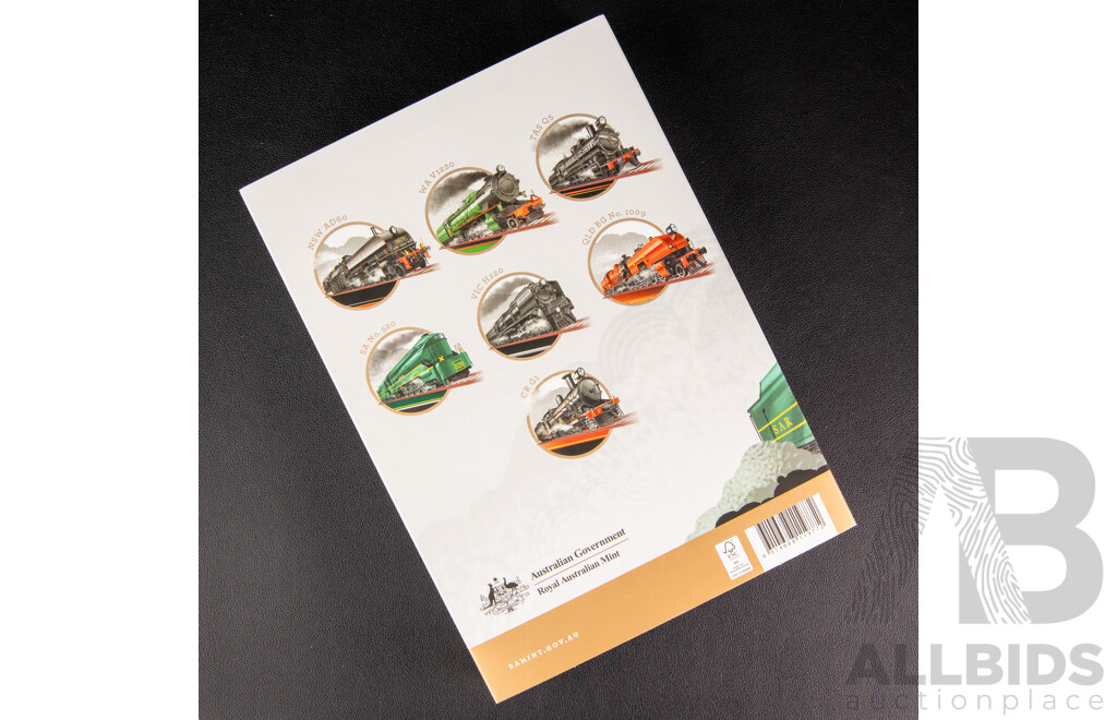 Australian RAM 2025 Seven Coin Collection, Steam Giants - Australian Rail Heritage