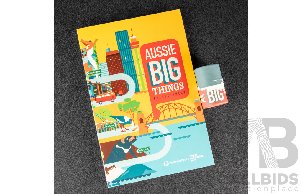 Australian RAM 2023 Ten UNC One Dollar Coin Set, Aussie Big Things