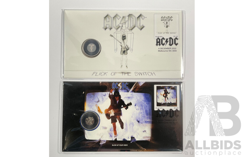 Two Australian 2022 PNCs, AC/DC Flick of the Switch and Blow Up Your Video