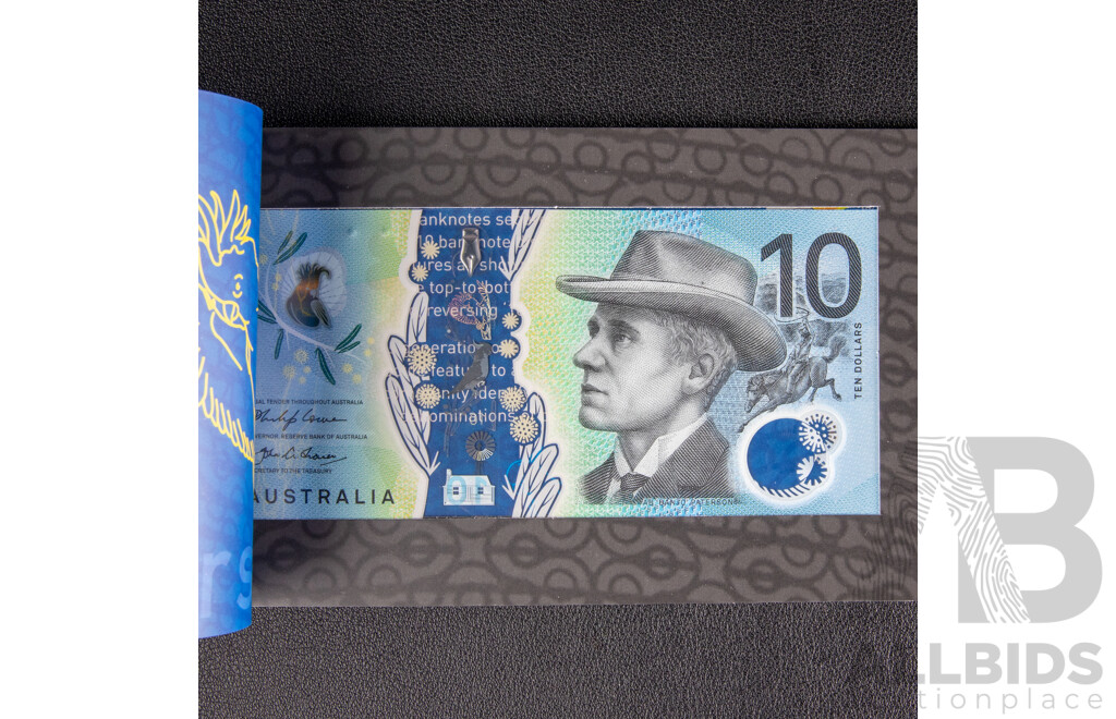 Three Australian RBA 2017 Next Generation Ten Dollar Notes, Lowe/Fraser Consecutive BF170629781 - BF170629783