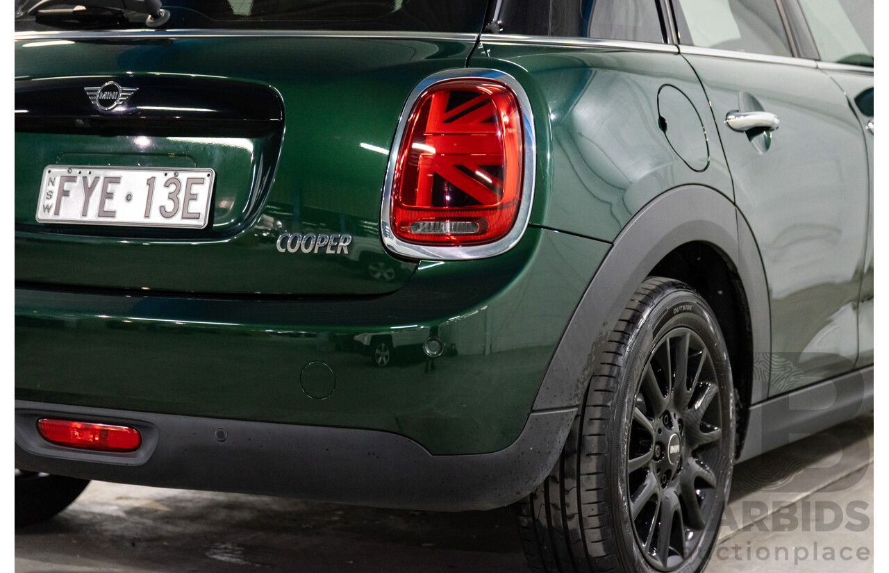 04/2019 Mini Cooper Hatch 5d (FWD) F55 Update 5d Hatchback British Racing Green Metallic Turbo 1.5L