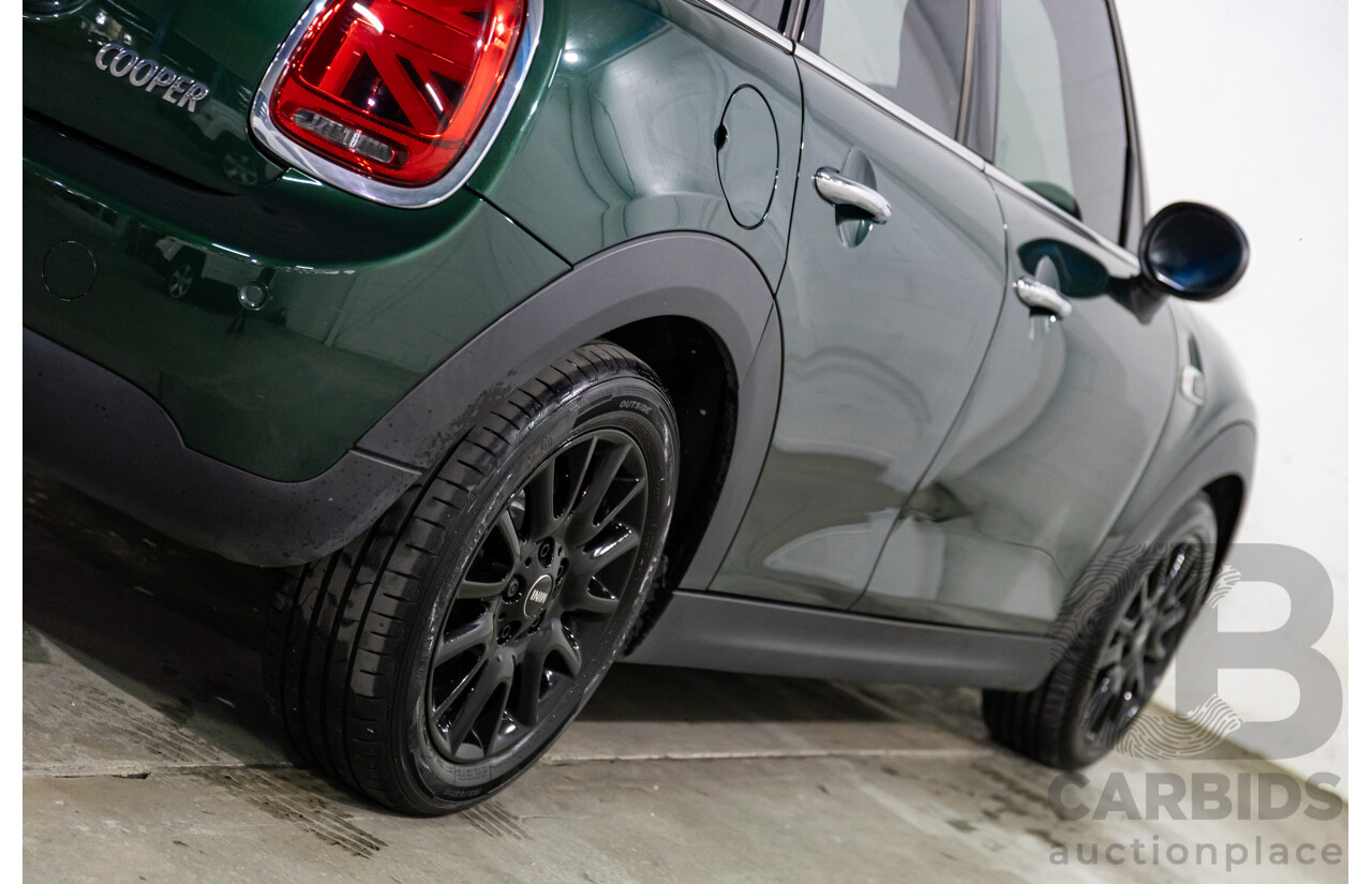 04/2019 Mini Cooper Hatch 5d (FWD) F55 Update 5d Hatchback British Racing Green Metallic Turbo 1.5L