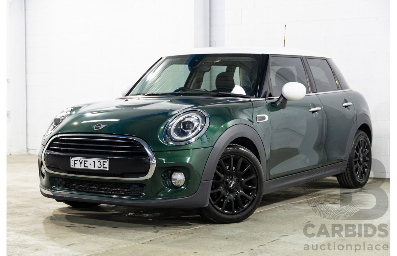04/2019 Mini Cooper Hatch 5d (FWD) F55 Update 5d Hatchback British Racing Green Metallic Turbo 1.5L