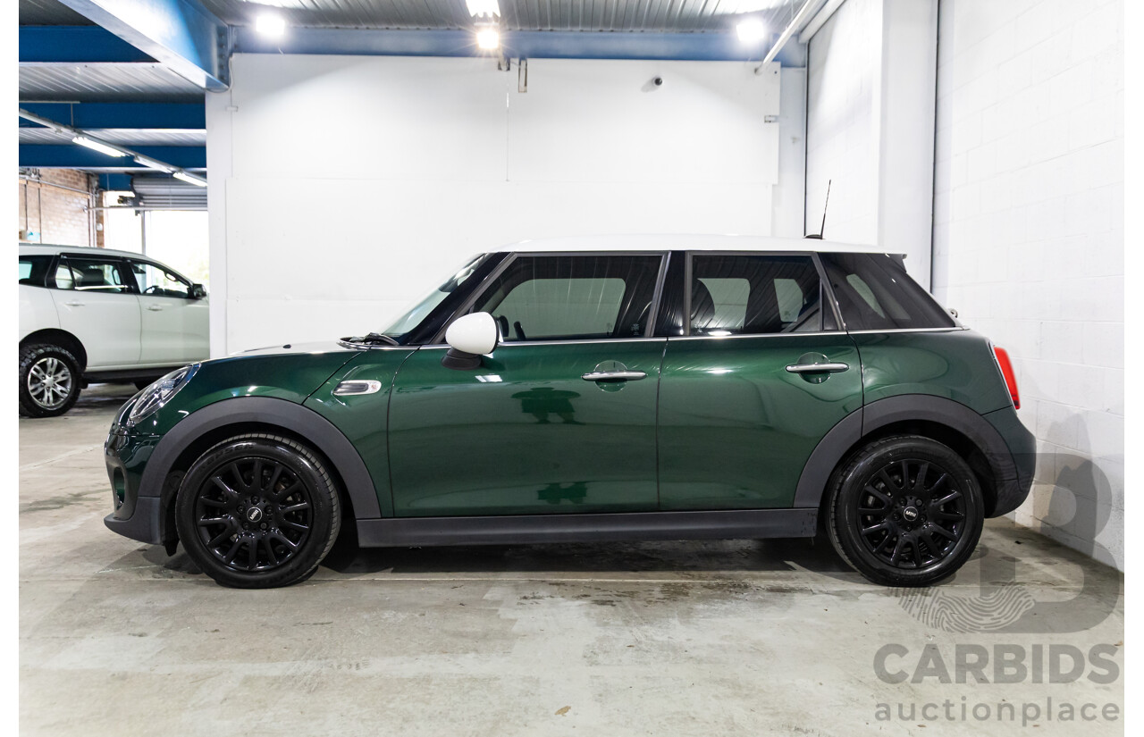 04/2019 Mini Cooper Hatch 5d (FWD) F55 Update 5d Hatchback British Racing Green Metallic Turbo 1.5L